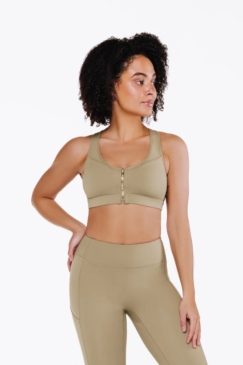 Brassière ZipTech - Deep Sand – Image 2